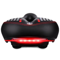 HKM-149331 Comfortable Upholstered Mountain Bike Saddle for Enhanced Riding Experience