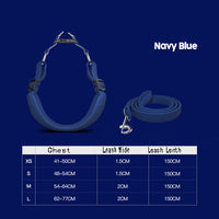 HKM-940883 Adjustable Pet Harness with 1.5m Leash for Comfortable Walks