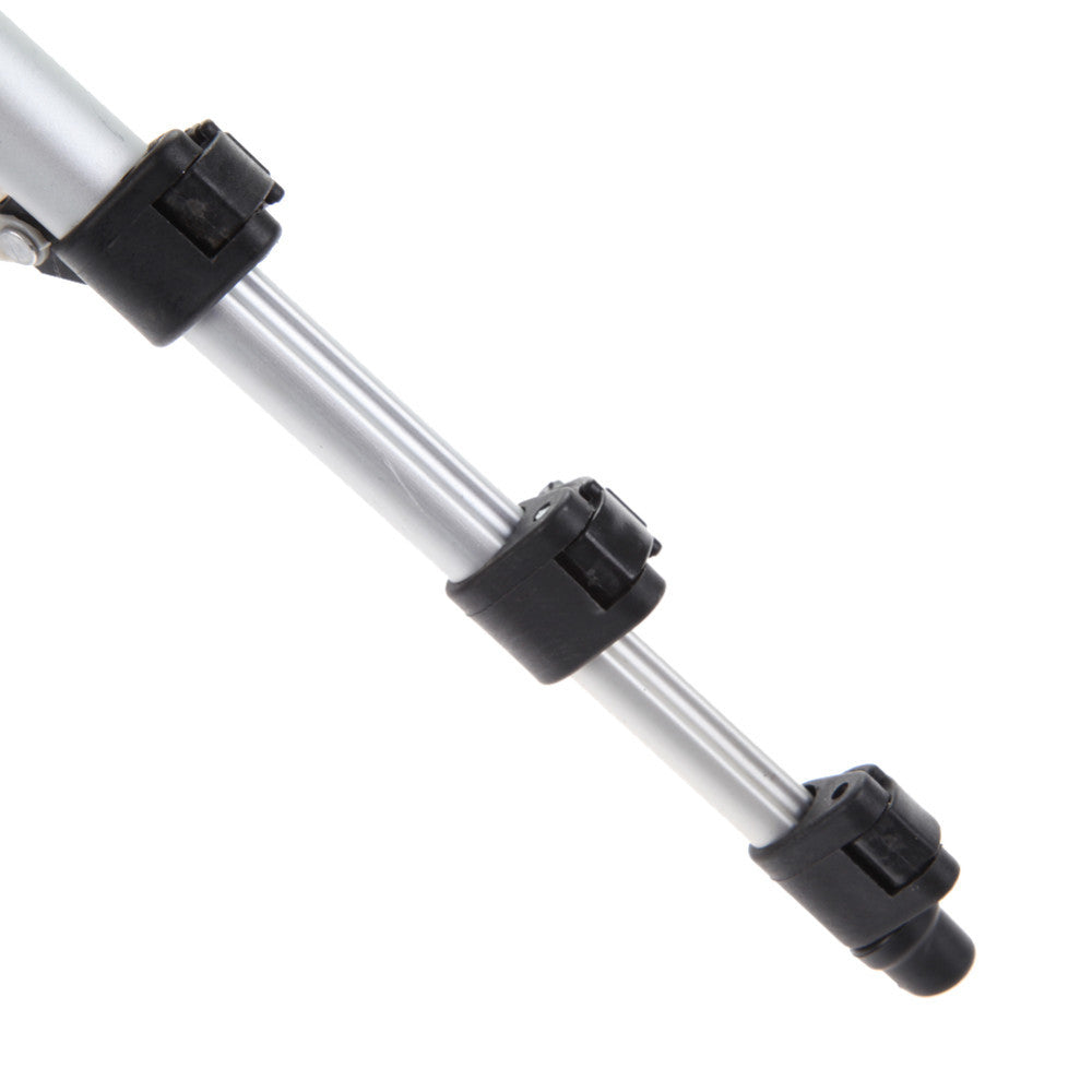 KTX-396691 Portable Aluminum Alloy Tripod Compatible with Digital Cameras and iPhone Models, 4 Sections, Adjustable Height 350-1060 mm, 1.5 kg Load Capacity, White