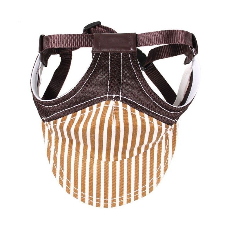 JMT-799818 Adjustable Cotton Baseball Cap for Large Dogs - Golden Retriever Size Options: S, M, L