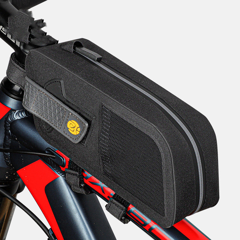 HKM-213715 Multifunctional Reflective Bicycle Tail Bag for Enhanced Visibility and Storage