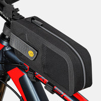HKM-213715 Multifunctional Reflective Bicycle Tail Bag for Enhanced Visibility and Storage