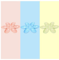 HKM-751315 Elegant Flower Pattern Shallow Rice Bowl for Adults - Multi-Meal Dining Use, 42cm x 4.5cm, Available in Blue, Green, and Pink
