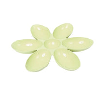 HKM-751315 Elegant Flower Pattern Shallow Rice Bowl for Adults - Multi-Meal Dining Use, 42cm x 4.5cm, Available in Blue, Green, and Pink