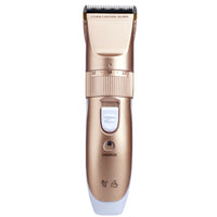 HKM-049427 Ceramic Titanium Pet Shaver with Adjustable Limit Combs and 3.7V Motor for Efficient Grooming