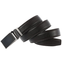 HKM-004115 Zinc Alloy Automatic Buckle Leather Belt - Stylish and Durable Design, Adjustable Fit