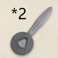 HKM-081043 Pet Floating Hair Combing Brush - Ergonomic Handle in Mint Green, Cherry Blossom Powder, and Gentleman Grey