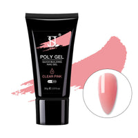 HKM-613971 Crystal Nail Polish in 12 Vibrant Colors - 30ml Natural Resin Formula with Extended Nail Face