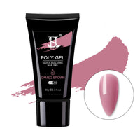 HKM-613971 Crystal Nail Polish in 12 Vibrant Colors - 30ml Natural Resin Formula with Extended Nail Face