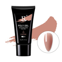 HKM-613971 Crystal Nail Polish in 12 Vibrant Colors - 30ml Natural Resin Formula with Extended Nail Face