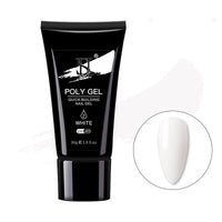 HKM-613971 Crystal Nail Polish in 12 Vibrant Colors - 30ml Natural Resin Formula with Extended Nail Face