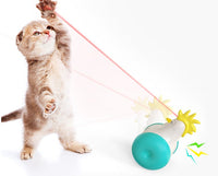 HKM-099283 Electric Cat Tumbler Toy with Infrared Light and Sound Features