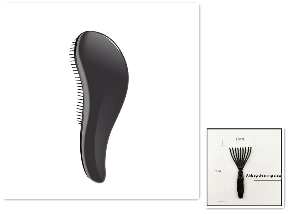 HKM-056851 Detangling Hair Comb for Effortless Knot-Free Styling - 18Cm Plastic Hair Brush