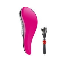 HKM-056851 Detangling Hair Comb for Effortless Knot-Free Styling - 18Cm Plastic Hair Brush