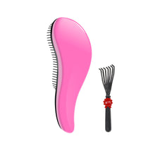 HKM-056851 Detangling Hair Comb for Effortless Knot-Free Styling - 18Cm Plastic Hair Brush