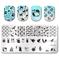 HKM-776659 Rectangular Nail Print Plate Tool for Artistic Nail Designs