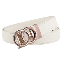 HKM-363411 Fashionable PU Leather Women’s Belt for Jeans and Dress Pants - Model LY32-26062
