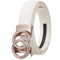 HKM-363411 Fashionable PU Leather Women’s Belt for Jeans and Dress Pants - Model LY32-26062