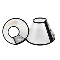 HKM-082835 Adjustable Pet Cleaning Collar for Cats and Dogs - Comfort Fit with Velcro Closure, Multiple Sizes Available