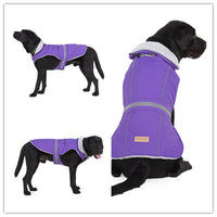 HKM-045139 Reflective Winter Pet Apparel ¨C Casual Polyester Clothes for Dogs in Various Sizes