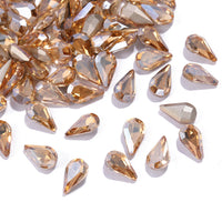 HKM-808275 Starry Sky Transparent Water Drop Nail Decoration Set - 100PCS Sweet Style Diamond Ornaments