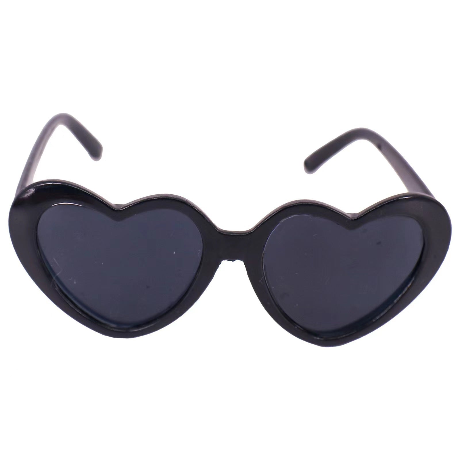 HKM-064723 Heart-Shaped Pet Sunglasses in Multiple Colors for Dogs and Cats