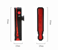 HKM-056787 Cycling Laser Tail Light with Bright LED for Enhanced Visibility