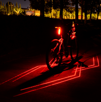 HKM-056787 Cycling Laser Tail Light with Bright LED for Enhanced Visibility