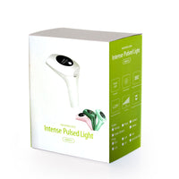 HKM-659667 90 Flashes Photoepilator - Non-Rechargeable Hair Removal Device in Pink, White, Green, and Dark Green