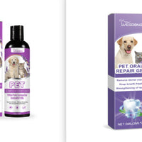 HKM-022099 Pet Oral Repair Gel with Natural Extracts - Includes Healing Chamomile, Lemon, Mint, and Gallnut Extracts, 6ml Pack