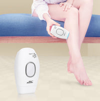 HKM-592979 Whole Body Laser Hair Removal Instrument with 300,000 Pulses - Pearl White, Versatile Use for Legs and Body