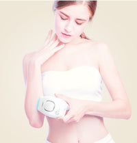 HKM-592979 Whole Body Laser Hair Removal Instrument with 300,000 Pulses - Pearl White, Versatile Use for Legs and Body