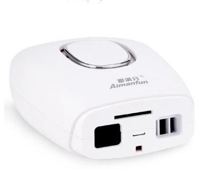 HKM-592979 Whole Body Laser Hair Removal Instrument with 300,000 Pulses - Pearl White, Versatile Use for Legs and Body