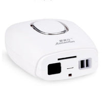 HKM-592979 Whole Body Laser Hair Removal Instrument with 300,000 Pulses - Pearl White, Versatile Use for Legs and Body