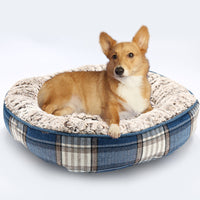 HKM-102547 Warm Cotton and Linen Doghouse Bed – Breathable Pet Nest for Small, Medium, and Large Dogs and Cats