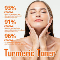 HKM-503891 Turmeric Moisturizing Facial Skin Lotion with Collagen & Aloe Extract, 100ml