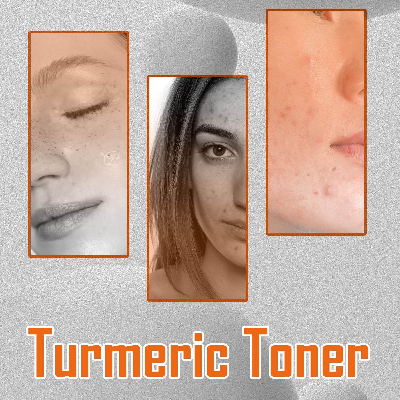 HKM-503891 Turmeric Moisturizing Facial Skin Lotion with Collagen & Aloe Extract, 100ml