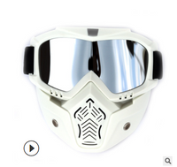HKM-120019 Tactical Goggles for Motorcycle Helmets - Durable Outdoor Protection for Biking and Riding