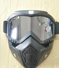 HKM-120019 Tactical Goggles for Motorcycle Helmets - Durable Outdoor Protection for Biking and Riding