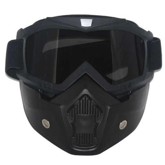 HKM-120019 Tactical Goggles for Motorcycle Helmets - Durable Outdoor Protection for Biking and Riding