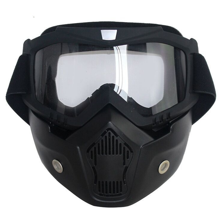 HKM-120019 Tactical Goggles for Motorcycle Helmets - Durable Outdoor Protection for Biking and Riding