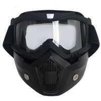 HKM-120019 Tactical Goggles for Motorcycle Helmets - Durable Outdoor Protection for Biking and Riding