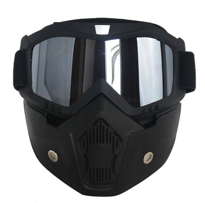HKM-120019 Tactical Goggles for Motorcycle Helmets - Durable Outdoor Protection for Biking and Riding