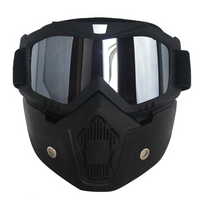 HKM-120019 Tactical Goggles for Motorcycle Helmets - Durable Outdoor Protection for Biking and Riding