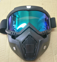 HKM-120019 Tactical Goggles for Motorcycle Helmets - Durable Outdoor Protection for Biking and Riding