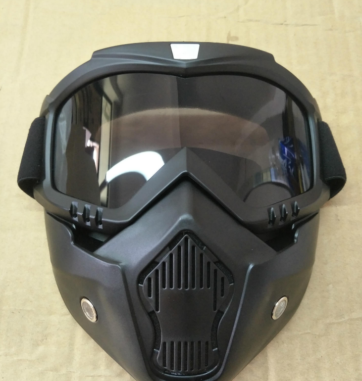 HKM-120019 Tactical Goggles for Motorcycle Helmets - Durable Outdoor Protection for Biking and Riding