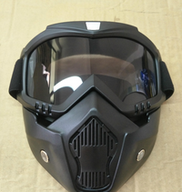 HKM-120019 Tactical Goggles for Motorcycle Helmets - Durable Outdoor Protection for Biking and Riding