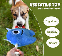 HKM-355987 Durable Plush and Rope Dog Chew Toys for Interactive Play and Tugging - Perfect for Small to Large Breeds