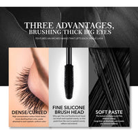 HKM-599059 4D Silk Fiber Mascara - Extra Length & Volume for Stunning Lashes, Black