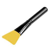 HKM-493523 Silicone Makeup Brush Tool with Long Wooden Handle - 14cm Adjusting Film Stick